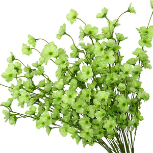 Artificial Long Stemmed Begonia Flowers Silk <b>Wedding</b> Ceiling Decorations High Ceiling Arrangements Aisle Decor <b>Props</b> - Product Image 2