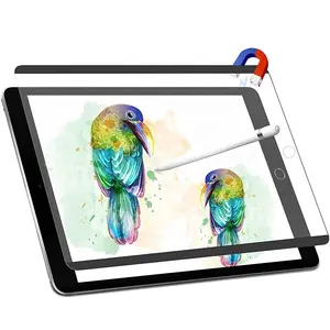 Like Paper Screen Protector, Magnetic Removable Screen Protector iPad Matte  Film Anti Glare for Drawing Reusable - Compatible with ipad - iPad 10th