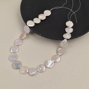 ไข่มุกน้ำจืดธรรมชาติทรงบาร็อคแบบสุ่มขนาด 16 มม. สำหรับงาน DIY วัสดุทำเครื่องประดับ รูปทรงหยดน้ำ กระดุมขนาดใหญ่ สีชมพู - Product Image 2