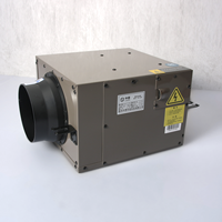 Unité de ventilation d'air frais en ligne à flux unique pour appartement et bureau avec fonctionnement silencieux