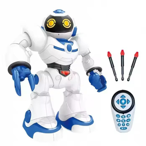 Lucky Toys Multifunções Rc Controle Remoto Dança Robô Programação Brinquedos Com Música Leve - Product Image 1