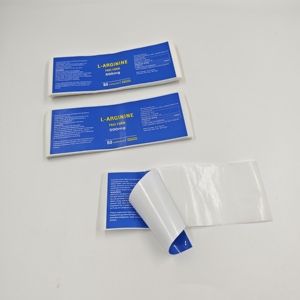 Custom Printed Logo Sticker Waterproof Self Adhesive Vinyl Roll Bottle Packaging Label Custom Stickers - Product Image 3