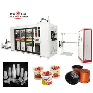 DB-750 Plastic recycling machine and making cups maquina para hacer vasos desechables small plastic cup machinery