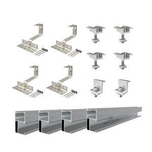 Structure de montage de panneaux solaires FarSun pour toiture, rails de montage de modules photovoltaïques - Product Image 3