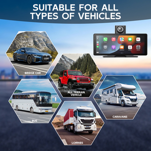 <span class=keywords><strong>Lecteur</strong></span> de navigation GPS Carplay de 10.26 pouces avec <span class=keywords><strong>Bluetooth</strong></span> automatique inversé TV intégrée <span class=keywords><strong>Lecteur</strong></span> <span class=keywords><strong>CD</strong></span> MP3 Linux OS Tous les véhicules Films Jeux - Product Image 3