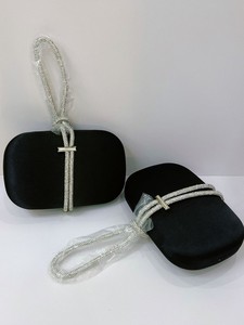 Elegante Borsa da Polso da Donna per Banchetti, Raffinata Borsa da Sera Nera per Abiti Formali e Cheongsam - Product Image 3