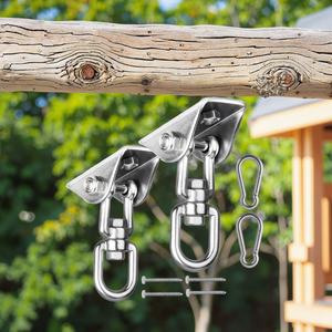 Les cintres résistants d'oscillation d'acier inoxydable place des ensembles de matériel de terrain de jeu - Product Image 3