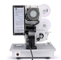 Machine de codage d'imprimante de bureau à ruban continu électrique automatique 241B Support de numéro de date personnalisé avec emballage en plastique
