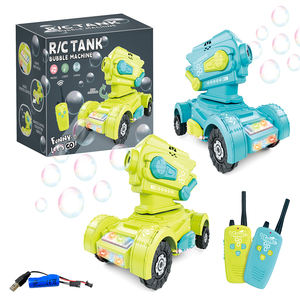 MILI Nouveau jouet de combat électrique pour enfants, <span class=keywords><strong>char</strong></span> à bulles de dessin animé, voiture télécommandée, jouet éducatif de plein air, <span class=keywords><strong>char</strong></span> <span class=keywords><strong>télécommandé</strong></span> pour enfants - Product Image 3