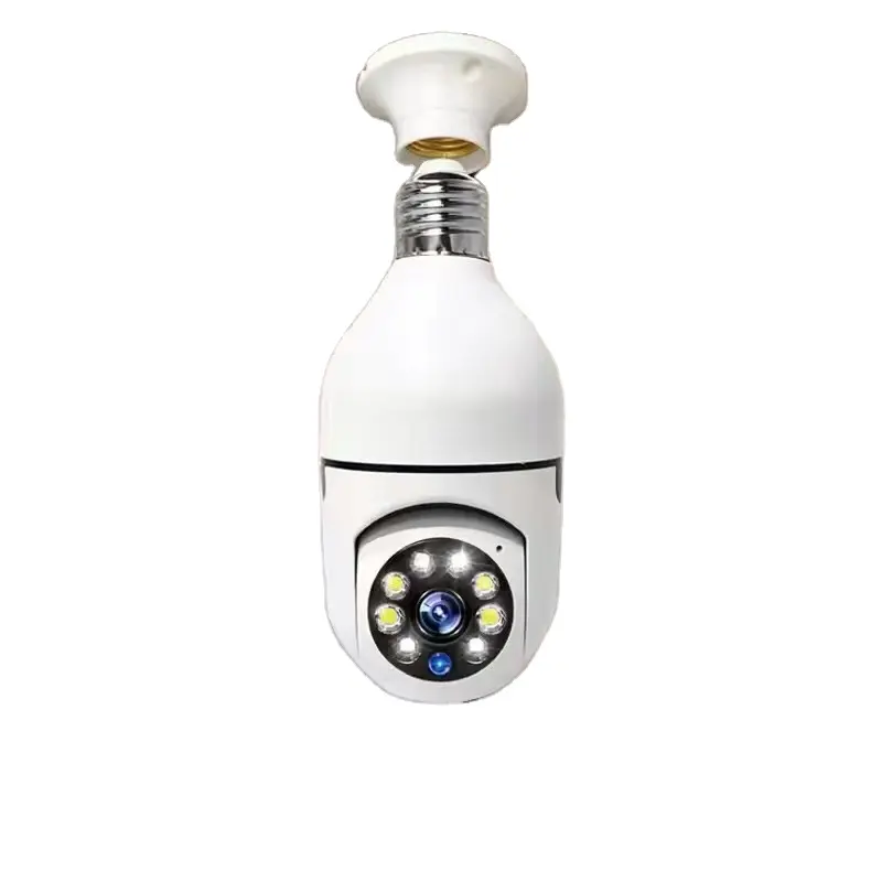 SWGJ V380-1 Chinese hot selling Mini Bulb Camera 1080P Night Vision Network House small camera WIFI baby Room Camera hickvision