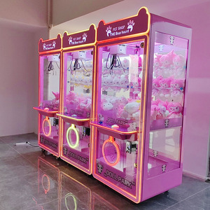 Đồng tiền hoạt động trò chơi máy peluches mquina Bán Buôn Đồ chơi sang trọng Catcher Arcade Crane búp bê Token Claw máy - Product Image 1