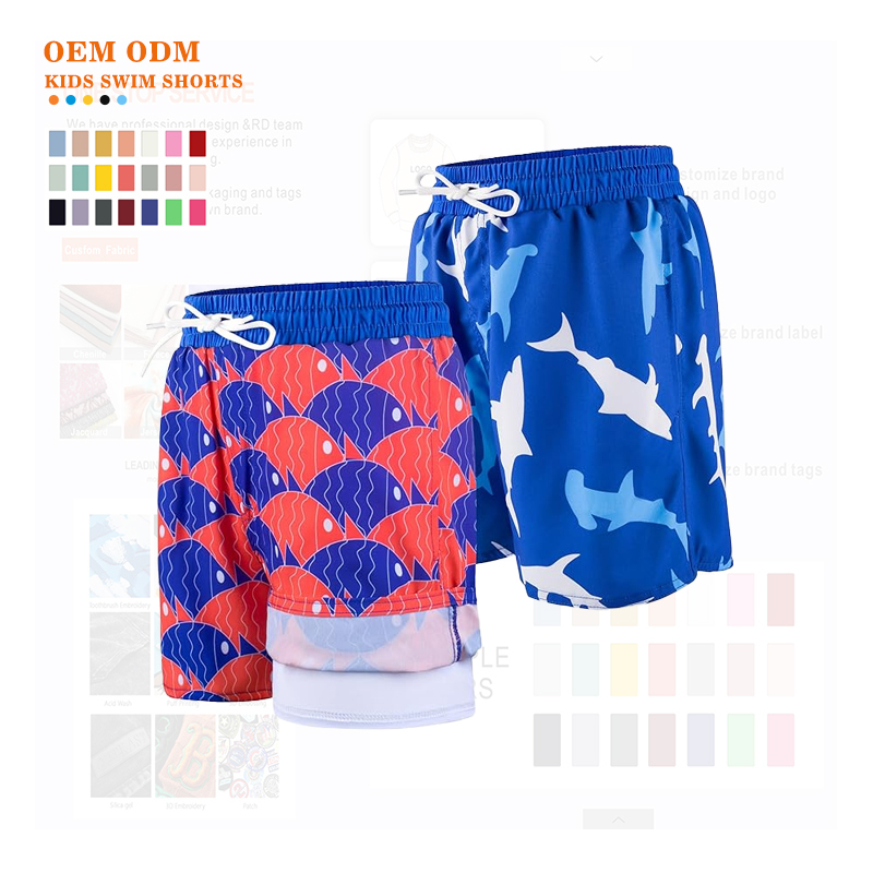 Wholesale Summer Boys Swimwear Custom Quick
