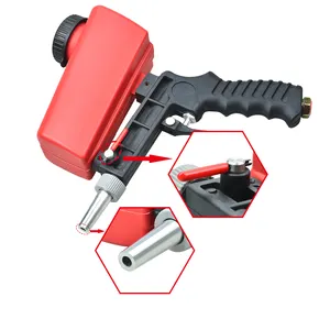 Adjustable Air Sanding Blaster Pneumatic Sandblasting Gun Small Handheld Sand Blaster Machine Blasting Tool