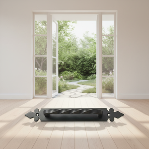 Manija de Puerta de <span class=keywords><strong>Hierro</strong></span> Fundido de Diseño Antiguo Europeo en Oferta, para Uso en Exteriores de Villas, Estándar Europeo - Product Image 6