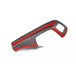 Couvre-levier <span class=keywords><strong>de</strong></span> vitesses <span class=keywords><strong>de</strong></span> la console centrale pour BMW E60 E70 E71 2008-2013 Série 5 X5X6 en fibre <span class=keywords><strong>de</strong></span> carbone véritable, léger et luxueux - Product Image 4