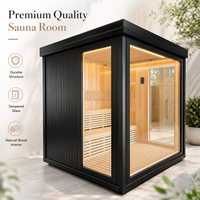 Ruang Sauna Ukuran Sesuai Pesanan OEM, Cocok untuk Relaksasi di Rumah dan Terapi Kesehatan untuk Penggunaan Keluarga
