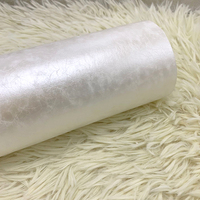 Papier peint vinyle PVC blanc gaufré ignifuge de 1,7 m, installation facile DIY, design moderne pour hôtels et espaces commerciaux