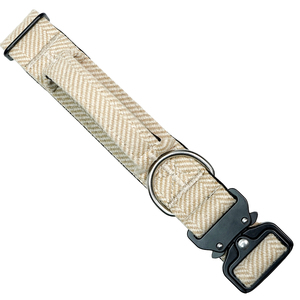 Collier pour chien réglable en néoprène rembourré avec poignée de contrôle et boucle en métal à dégagement rapide pour chiens de taille moyenne à grande - Product Image 3