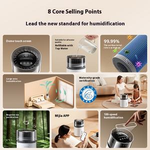 Neuer Haushalts-Tisch-Luftbefeuchter mit Negativ-Ionen-Reinigung, Wasserfreier Kaltnebel-Verdampfer, 2,7L, Geräuscharm für Schlafzimmer - Product Image 2