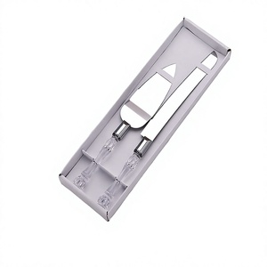 Hot Selling Christmas Wedding <b>Cake</b> Knife And <b>Server</b> Stainless Steel Acrylic handle for Tools <b>Cake</b> <b>Server</b> kitchen accessories - Product Image 1