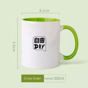 Proveedor de Vasos Sublimables al por Mayor, Tazas de Cerámica de Porcelana Blanca de 11 oz para Transferencia de Calor, Ecológicas, para Té y Café, con Logotipo Personalizado - Product Image 3