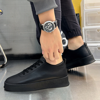 Baskets décontractées coréennes grande taille 39-45 pour hommes, blanches et tendance, respirantes pour jeunes étudiants, idéales pour l'automne/hiver