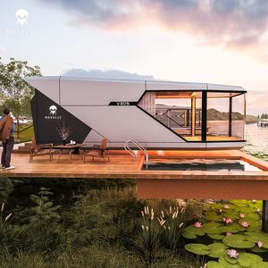 บ้านสำ<span class=keywords><strong>เร็</strong></span><span class=keywords><strong>จ</strong></span><span class=keywords><strong>รูป</strong></span>คุณภาพสูงระดับหรูหรา ผลิตตามสั่ง เหมาะสำหรับโรงแรมและที่พักอาศัย บ้านคอนเทนเนอร์แบบถอดประกอบได้ - Product Image 1