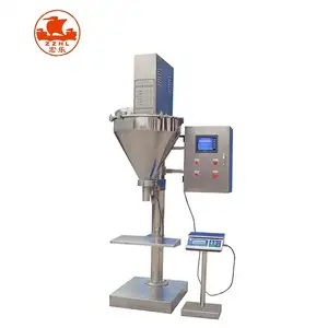 700G 1-1000G Auger Spice Soap Sachets Packing Small Powder Filling Machine With Vibrator