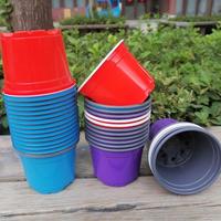 Pot pour pépinière, 1 pièce, Pot de transport rond en plastique thermo, bon marché
