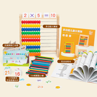 Nuevo producto soporte de ordenador de madera Montessori multifunción niños juguetes educativos de aprendizaje para niños pequeños niños y niñas CE