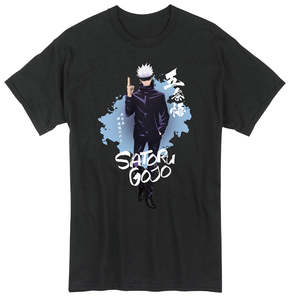 T-Shirt da Uomo Great Eastern Entertainment Jujutsu Kaisen Satoru Gojo, Stampa Digitale, 100% Cotone, Vestibilità Regolare, Collo Tondo, Manica Corta - Product Image 1