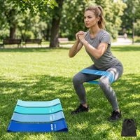 Juego de Bandas de Resistencia Elásticas, Bandas de Ejercicio de Látex para Entrenamiento de Resistencia, para Gimnasio, OEM