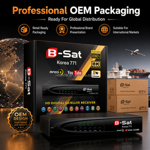 กล่องรับสัญญาณทีวี DVB S2 DVB T2 Combo MPEG4 H.264 สำหรับตลาดแอฟริกา - Product Image 2
