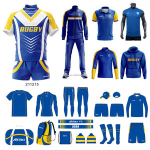 تصميم مجاني من Akilex ، قميص الرجبي ، طقم قميص مخصص للياكبي ، شورت تدريب ، جيرسي ، قميص الرجبي المتين ، متانة عالية - Product Image 1