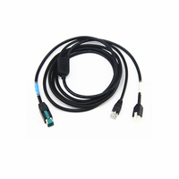 Connecteur mâle OEM RJ45 vers câble de communication réseau Molex Usb faisceau de câbles d'imprimante électrique