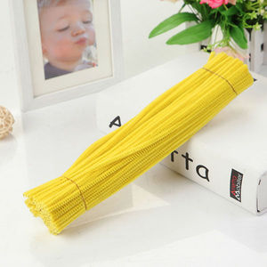 100 pièces de bâtonnets de chenille Limpia Pipas, fournitures artisanales duveteuses, nettoyeurs de tuyaux moelleux, jouets éducatifs de Craftpastel - Product Image 3