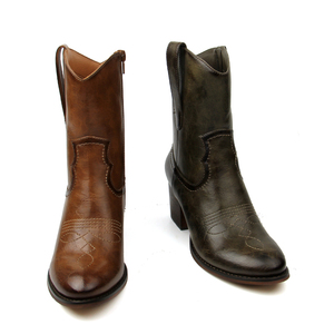<span class=keywords><strong>Botas</strong></span> de invierno cálidas para mujer, zapatos informales de tacón grueso y lluvia personalizados - Product Image 5