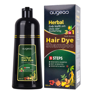 แชมพูอูเกียส ย้อมผมดำเร็ว ปราศจากแอมโมเนีย สำหรับผมขาว - Product Image 4