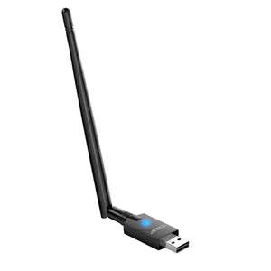 Adaptador Wi-Fi USB EDUP AX900 com driver gratuito sem driver, 900 Mbps Wi-Fi 6 Bluetooth 5.3 Dongle externo para PC Win10/11