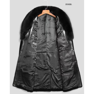 Cappotto da uomo in pelliccia di volpe di lusso - Product Image 1