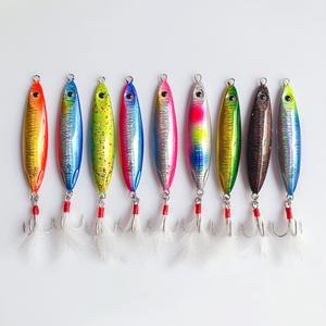 Newmajor อุปกรณ์ตกปลาทะเลทำจากโลหะสำหรับปลาน้ำจืดขนาดต่างๆ20-60กรัมสำหรับแจ็คปลาทูน่าคิงฟิช - Product Image 5