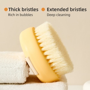 Detachable <b>Scrub</b> <b>Brush</b> Professional Bath <b>Brush</b> Clean Long Design for Easy Removal of Dead Skin Modern Style for Bathroom - Product Image 6