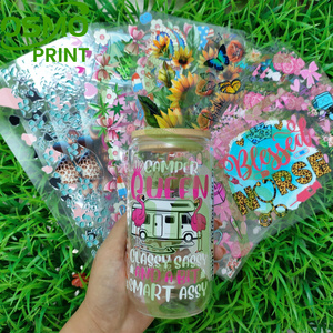 ملصقات طاووس بتصميمات أكثر من 50 ألف نموذج من Osmo بتقنية UV DTF، ملصقات UV DTF بحجم 16 أونصة، أغطية UV DTF بحجم 16 أونصة، ملصقات للأكواب - Product Image 6