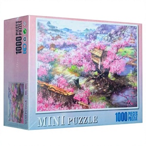 Puzzle éducatif en papier Garden Blossom - Jouet STEAM sur le thème de la nature avec 501 à 1000 pièces pour des moments en famille - Product Image 4