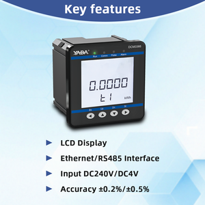 Yada DCM3366P-N kỹ thuật số RS485 Ethernet giao diện điện DC năng lượng <span class=keywords><strong>Meter</strong></span> với LCD hiển thị đa chức năng đo lường màn hình - Product Image 4