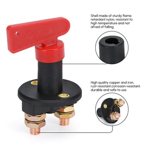 Công Tắc Nguồn Ắc Quy Ô Tô Công Tắc Ngắt Mạch Cách Ly Công Tắc Cắt Chính Công Tắc Xoay Cách Điện Chìa Khóa Xe Tải - Product Image 6