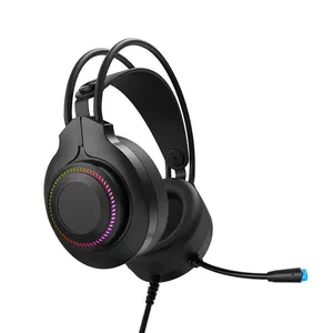 Tronsmart — casque d'écoute rambutech GM61, écouteurs de jeu, oreillettes USB, avec Microphone, pour ordinateur de jeu professionnels