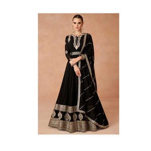 Georgette de imitación de calidad de exportación con traje Salwar DE BODA DE TRABAJO bordado con Dupatta para ropa de mujer disponible a precio mayorista - Product Image 1