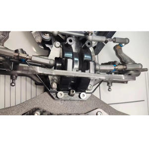 อุปกรณ์เสริมอะไหล่รถยนต์ <span class=keywords><strong>Tamiya</strong></span> <span class=keywords><strong>TT02</strong></span> TT-02โครงเหล็กคาร์บอนไฟเบอร์อุปกรณ์เสริมอะไหล่รถยนต์รุ่น RC 1/10 - Product Image 5