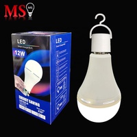 Ampoule LED SMD rechargeable d'urgence, culot E27/B22, 5W-15W, usage résidentiel